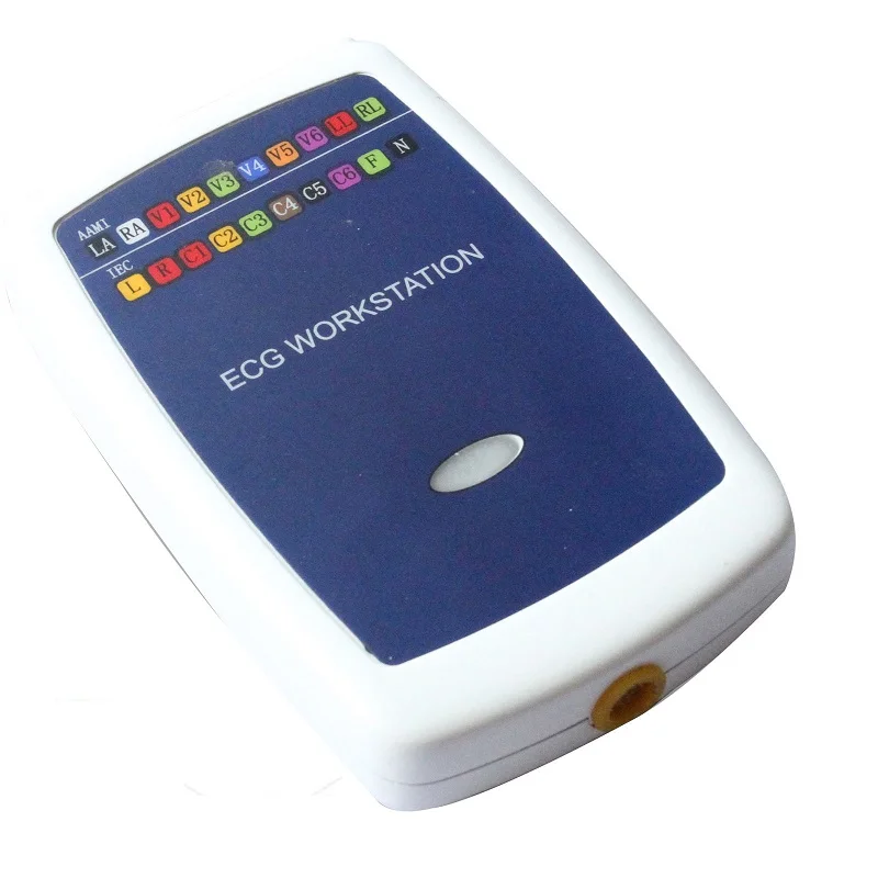 

Free Shipping 8000G 12-Lead digital Wireless Stress EG EG Workstation