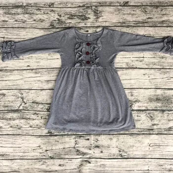 

Wholesale 2017 new style summer costumes clothing sets cartoon flutter sleeve pearl dress matching red icing ruffle pant