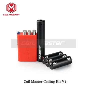 

100% Original Vape Accessory Coil Master Coiling Kit V4 for Coil Building wire 6-in-1 Coil Diy Device for RDA RDTA Tank 6 in 1
