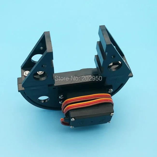 plastic gripper + servo -1
