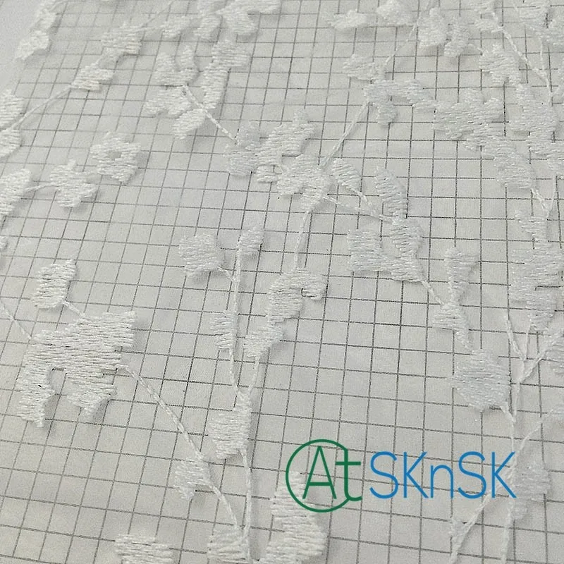

300yards/lot White Lace Fabric For Dress Embroidered Lace Trim Ribbon Sewing Weeding Dress DIY Accessory DHL Shipping
