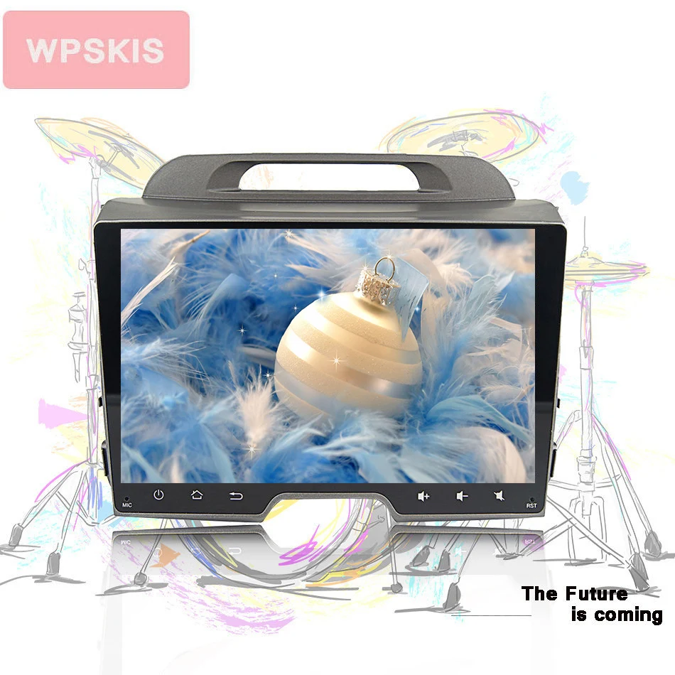Clearance 9inch Android 9.0 car auto radio music pc headunit for KIA sportage r 2015 gps nav 4g wifi carplay swc dab usb dvr stereo media 3