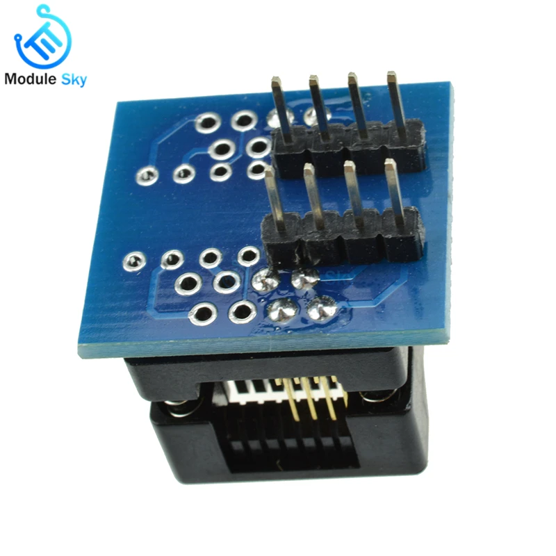 

1Pcs SOIC8 SOP8 to DIP8 EZ Programmer Adapter Socket Converter Module 150mil