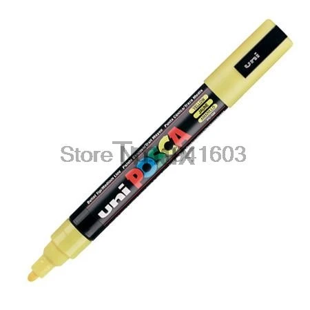 3 шт./партия Mitsubishi Uni Posca PC-5M маркер-средний Tip-1.8mm-2.5mm 17 цветов художественные маркеры офисные школьные принадлежности - Цвет: AS PIC