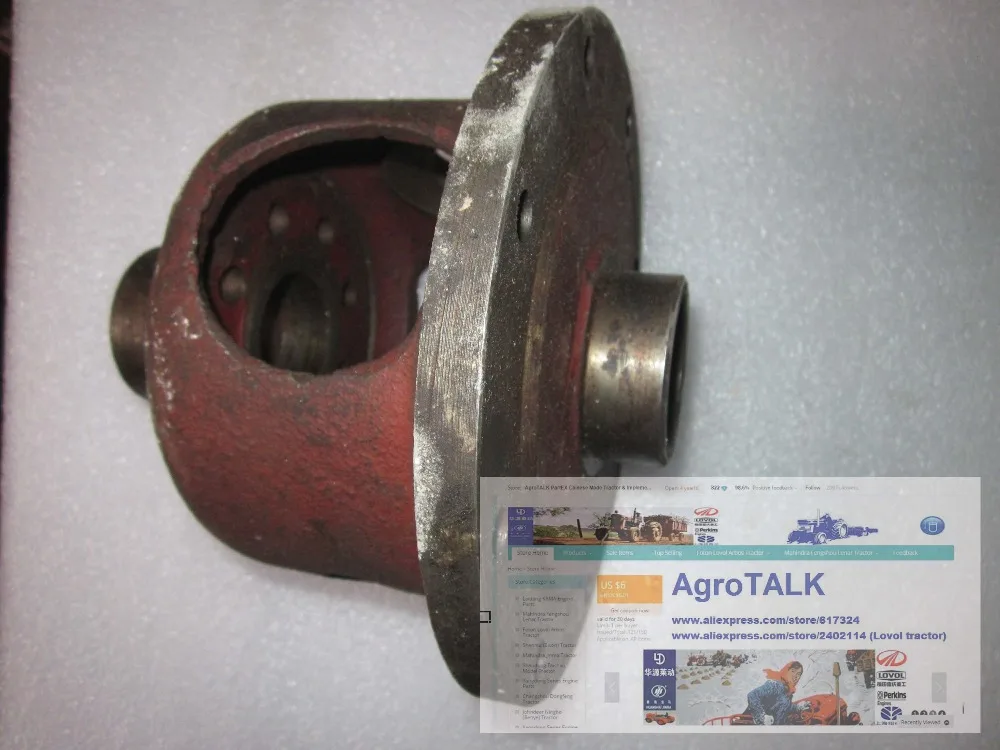 

Taishan KM454 tractor parts, the differential housing, part number:450.37.179-1