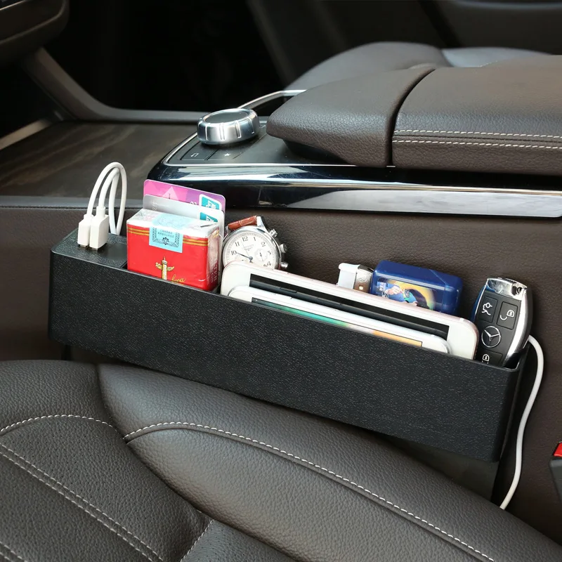 Rechargeable Car Seat Storage Box Organizer Leak Proof Storage Bags
