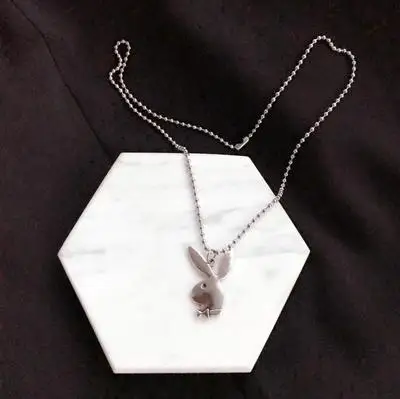 KingDeng, трусы с изображением кролика и сердечек Детские Крест массивный чокер, ожерелье, подвеска для Для женщин Модные украшения очаровательные подарки для Best Friend» - Окраска металла: 3
