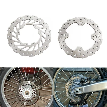 

Motorcycle Front Rear Wave Brake Disc Rotor For CR125 CR250 2002-2007 CRF250R CRF450R 2004-2008 CRF450X CRF250X 2005-2017