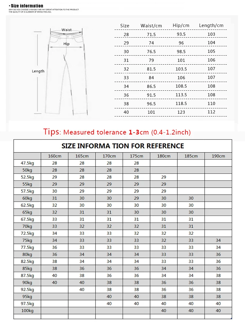 size 28 jean