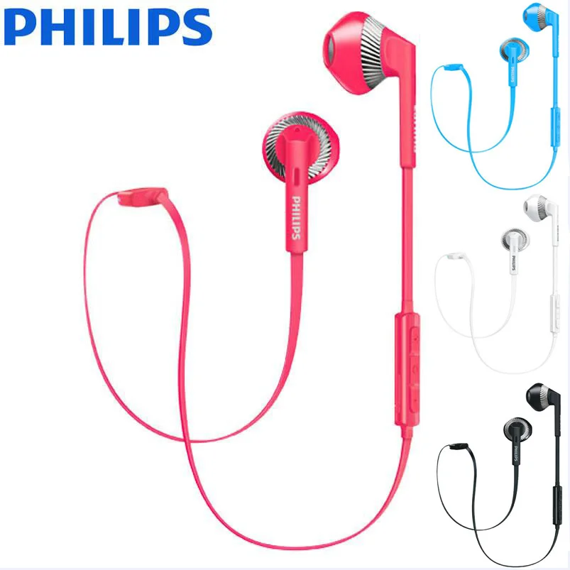 Новый Philips SHB5250 беспроводной Bluetooth 4 1 спортивные наушники гарнитура затычки для