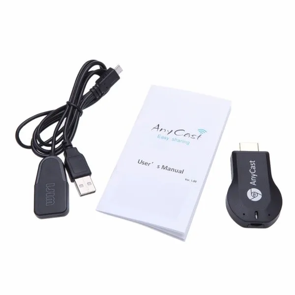 Медиаплеер AnyCast M2 WiFi Дисплей приемник DLNA Miracast Dongle tv Stick для Windows Android iOS Mac устройства HDMI 1080P