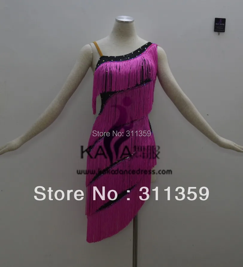 Стиль! KAKA-L140209, женская одежда для латинского танца, бахрома для сальсы, платье Танго, самба румба чача, латинское танцевальное платье для продажи