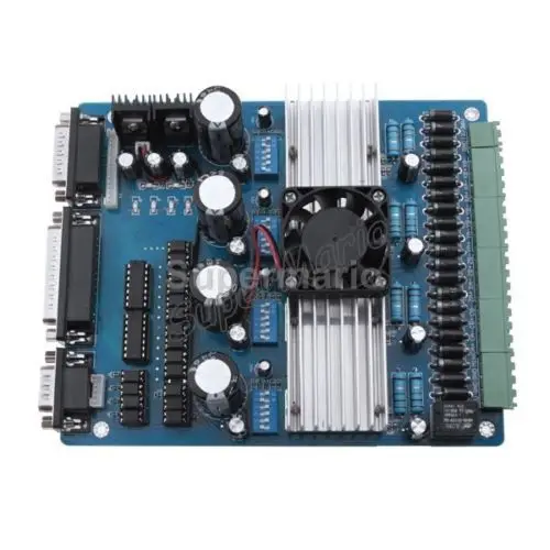 

High Quality 4 Axis TB6560 CNC Stepper Motor Driver Controller Board 12-36V 1.5-3A Mach3 #CNC-12