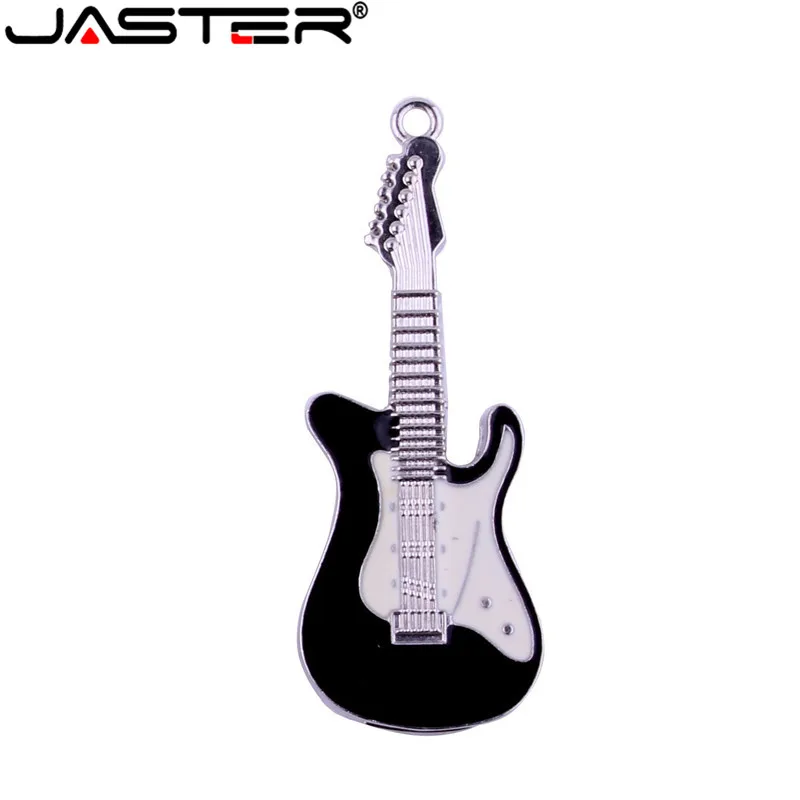 JASTER металлическая рок-гитара usb флеш-накопитель карта памяти музыкальная гитара s Флешка 4 ГБ 8 ГБ 16 ГБ 32 ГБ 64 Гб USB креативный подарок