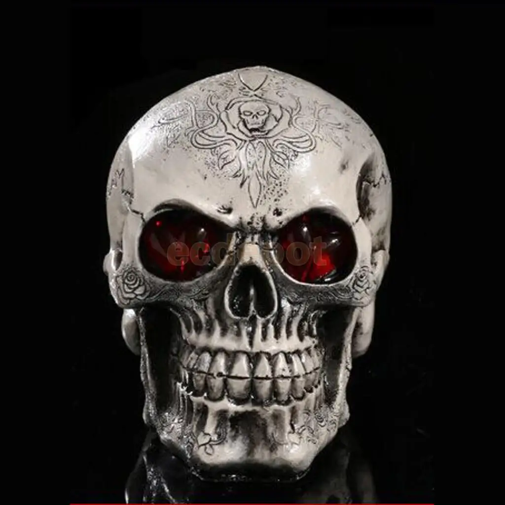 led skull gothic ornament figurine human skeleton head halloween decor 3china mainland - Halloween Skeleton Head led skull gothic ornament figurine human skeleton head halloween decor 3china mainland - Halloween Skeleton Head