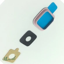 5pcs lot Original For Samsung Galaxy Note 4 Edge N915 Camera Glass Lens Cover And Frame