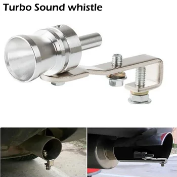 

1Pcs Universal Car Turbo Sound Whistle Exhaust Muffler Pipe 18mm Fake Blow-off Simulator Vehicles Car Accessories