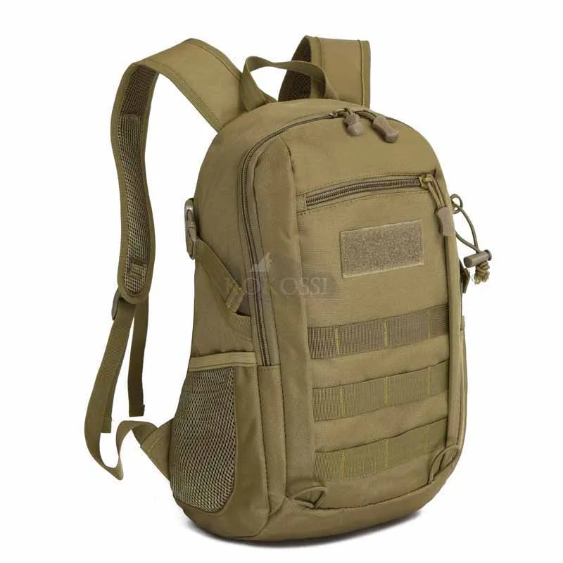Новая мода 25л мужской военный тактический походный рюкзак сумка на плечо наружная дорожная сумка для бега - Цвет: Khaki