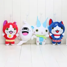 Montre en peluche japonaise Yokai, jouet doux, 4 Styles, 20cm, chat rouge, KOMA SAN Nyan chuchoter, Youkai