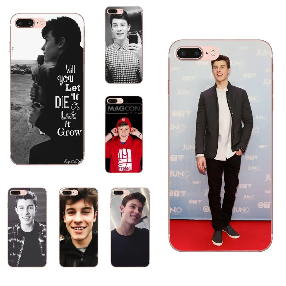 Для Xiaomi Mi3 Mi4 Mi4C Mi4i Mi5 Mi 5S 5X 6 6X A1 Max Mix 2/Note 3 4 ТПУ аксессуары Чехлы Shawn Mendes Magcon |