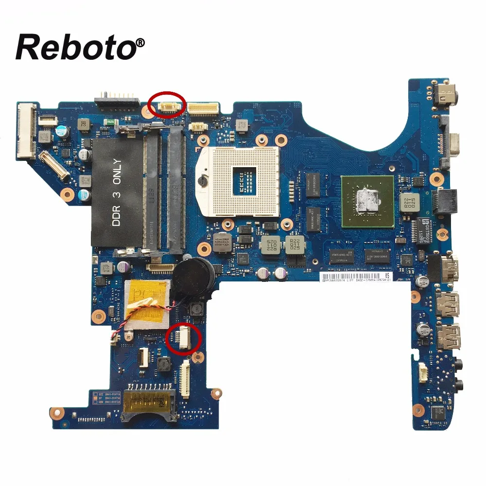 

Reboto For Samsung RF511 Laptop Motherboard GT540M 2GB BA92-07568A BA92-07568B BA41-01473A MainBoard 100% Tested Fast Ship