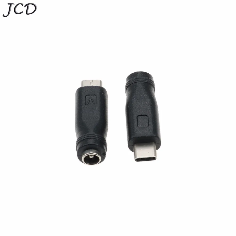 JCD 5 5*2 1 мм 5x2 гнездовой разъем на Type C USB 3 штекер 90 / 180 градусов адаптер питания