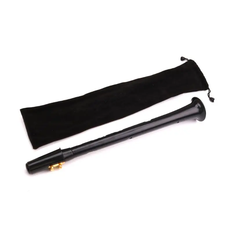 Мини портативный карманный саксофон с 9 отверстиями ABS Sax с сумкой для начинающих