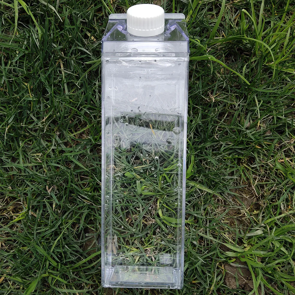 Kitchen Leakproof Creative Transparent Milk Water Bottle Drinkware Outdoor Climbing Tour Camping Children Men Milk Water Bottles
