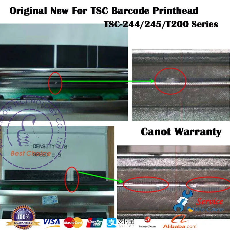 203 Точек на дюйм Термальность Печатающая головка для печати штрихкодов печатающая головка для TSC TTP-244 плюс TTP-244PRO TTP-244CE TTP-244U 244CE 244 серии