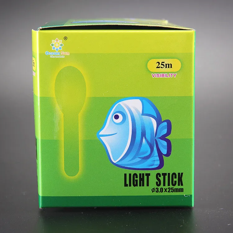 100 шт. 4 Размеры 25 м Видимый Рыбалка флуоресцентный Lightstick Поплавок Род Ночное