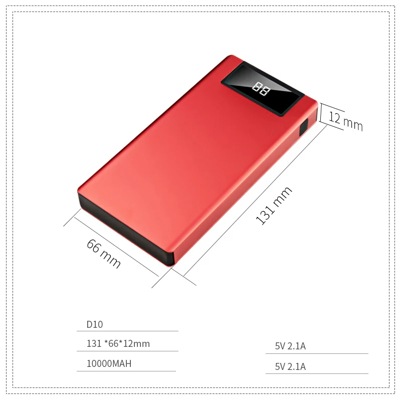 20000mAh Power Bank ultra thin Mobile Phone Charger External Battery Pack Dual USB Powerbank for iPhone Samsung Xiaomi Poverbank (23)
