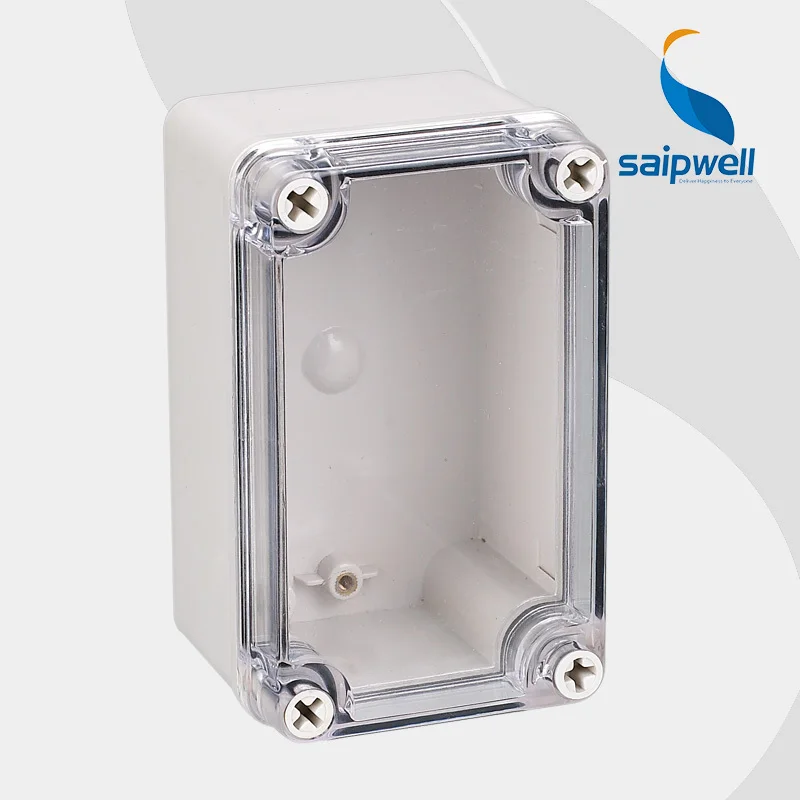 

Hot sale ip66 waterproof electrical plastic junction box with transparent cover 80*130*70mm High quality DS-AT-0813
