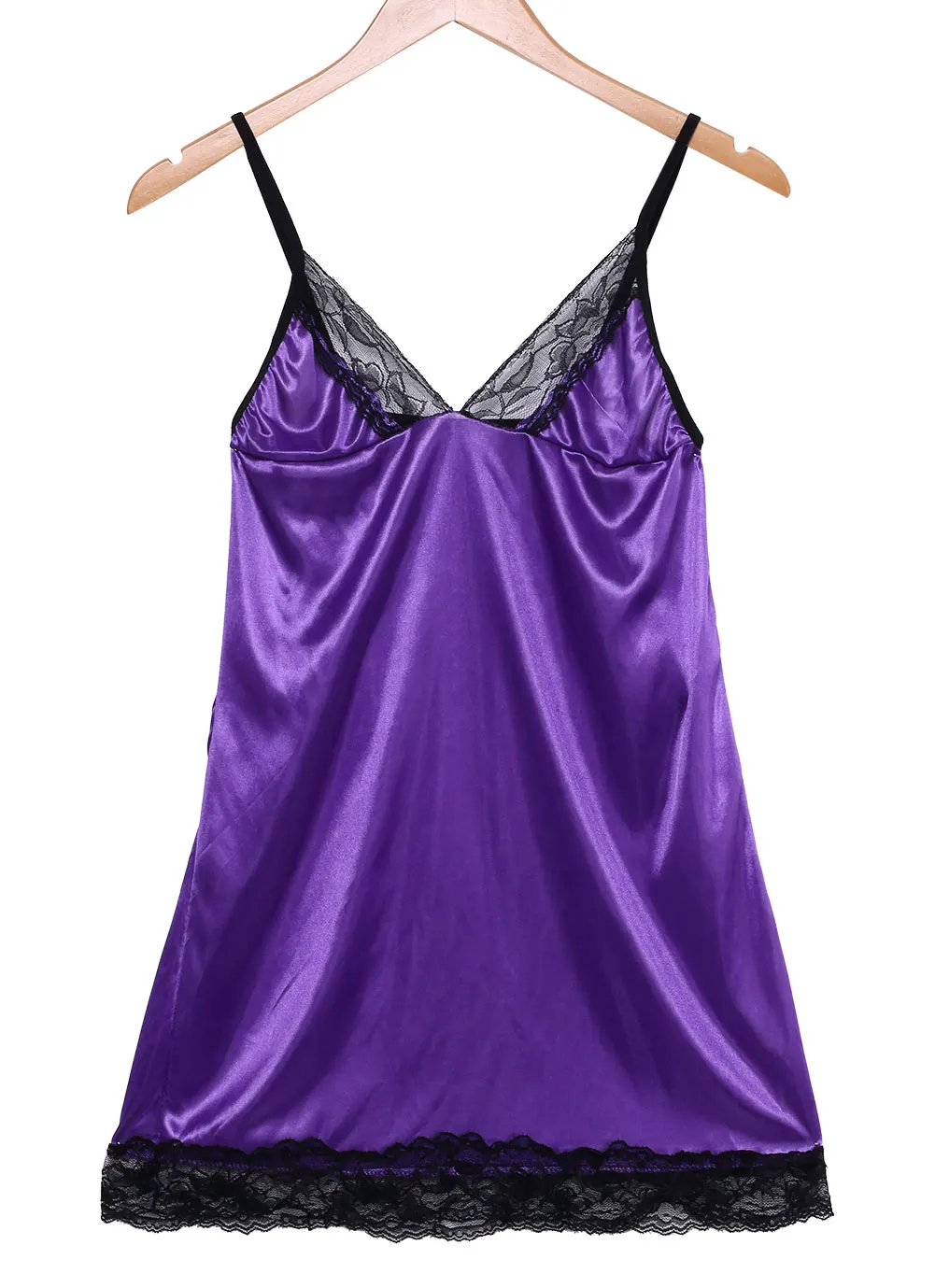 Женское белье Babydoll Ночное белье кружевное платье ночное белье стринги эротические женские пижамы сексуальные костюмы - Цвет: Фиолетовый