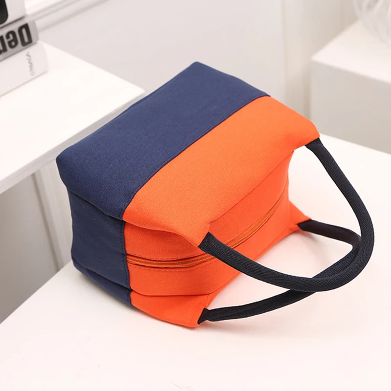 Brand Canvas Lunch Bags For Women Fashion Portable Thermal Insulated Lunch Box Bag Tote Bolsa Comida Lunch Bag For Kids School Brand Canvas Lunch Bags For Women Fashion Portable Thermal Insulated Lunch Box Bag Tote Bolsa Comida Lunch Bag For Kids School