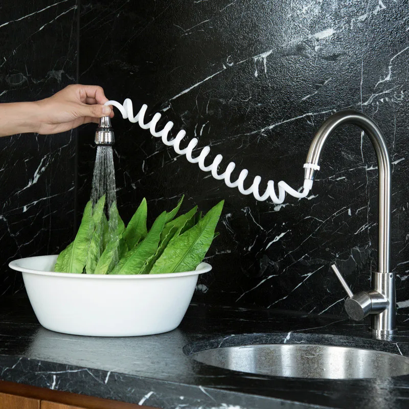 

Kitchen Pull-out Telescopic Faucet Hot and Cold Faucet