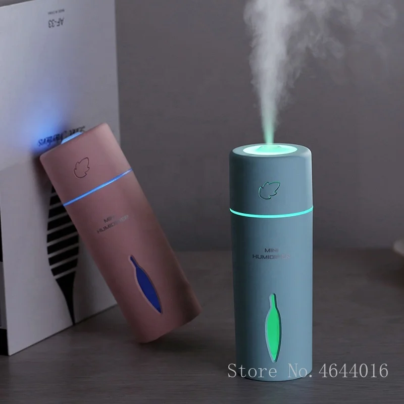 

Innovative Birthday Gifts LED Colorful Atmosphere Night Lights Leaf USB Cool Mist Mini Humidifier Aroma Diffuser