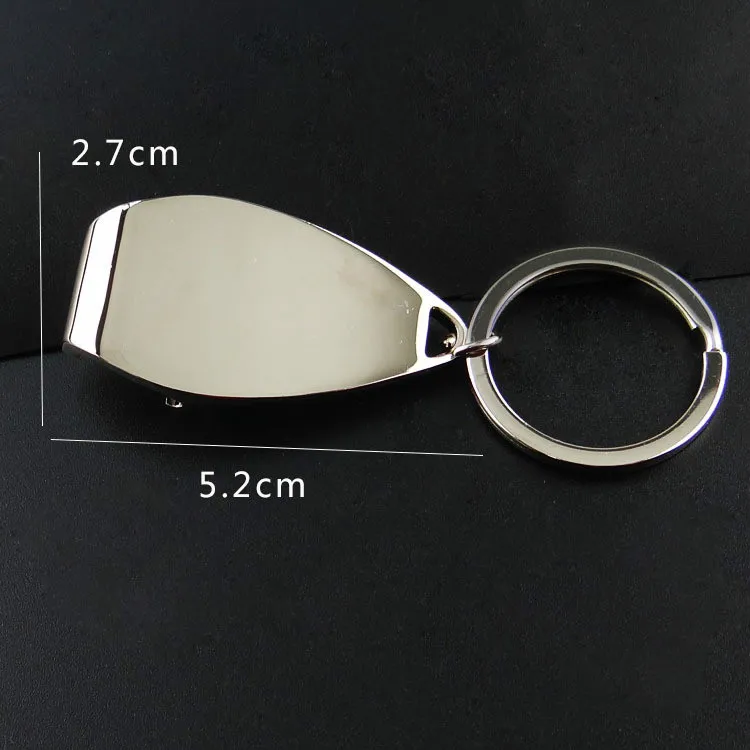 Metal F Shape Car Bottle Cap Opener Keyring Auto Key Chain Ring Fob For Vehicle Gift CNYOWO | Автомобили и мотоциклы