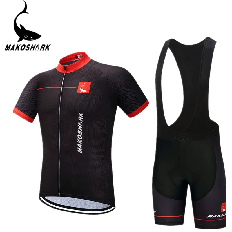 

MAKOSHARK Pro Cycling Set MTB Bicycle Clothes Maillot Ropa Ciclista Bike Clothing Summer Sportswear Mens Ciclismo Jerseys 2017