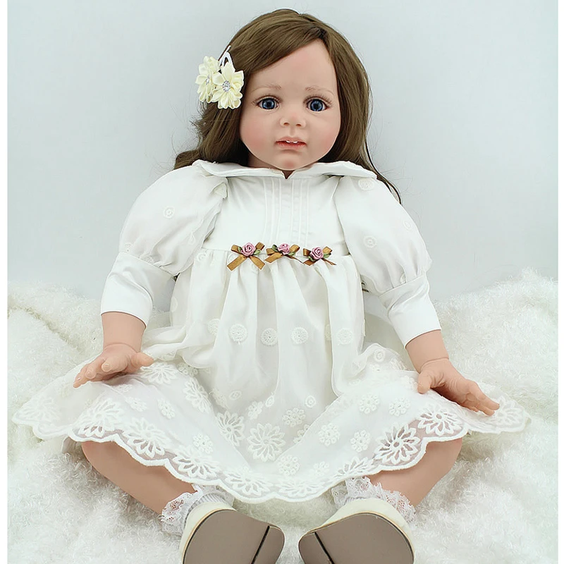 Npkbrand силиконовые reborn doll детей мини bebe boneca 1/6 bjd ребенок жив куклы тела для девочек