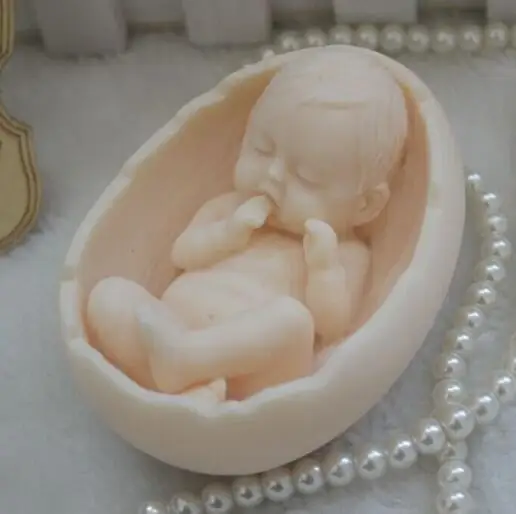 

Cake Mold 1 pc carriage Cradle with Baby mould Silicone Fondant soap Tools Decorating Chocolate Mold sugarcraft baking Cupcake