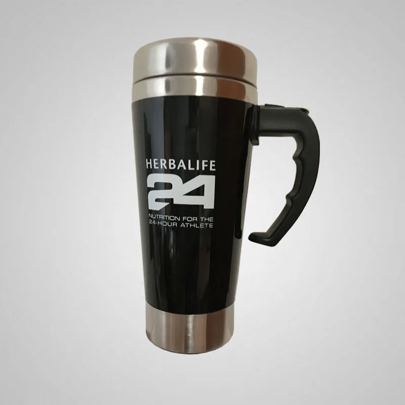 Herbalife 24 нержавеющая сталь изоляции чашки здоровья еды/Чай Кофе Кружка Чашки стаканы для Herbalife