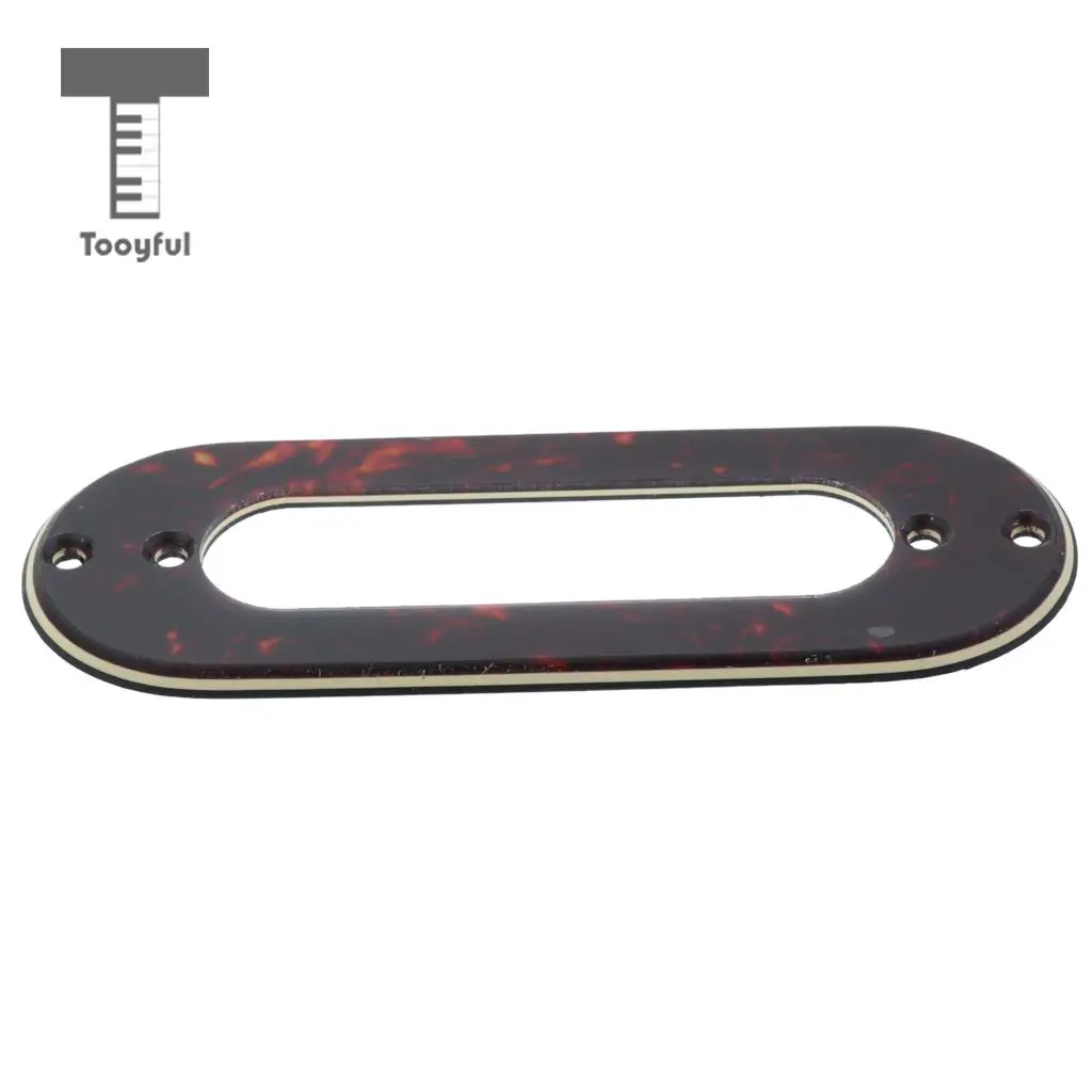 3pcs Metal Single Coil Pickup Mounting Ring for ST Style Guitar Replacements 10.5 x 4cm
