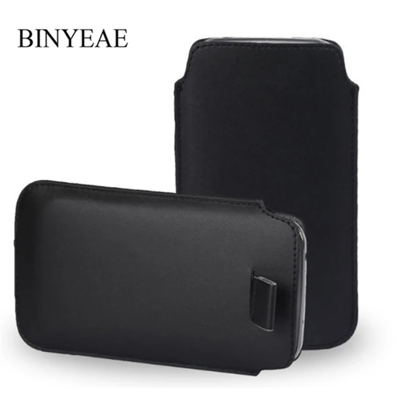 

Leather Pouch Coque For Prestigio Muze D5 E5 F5 X5 LTE/Grace B7 M5 P7 LTE Case Pocket Rope Holster Pull Tab Cover Phone Bag Case