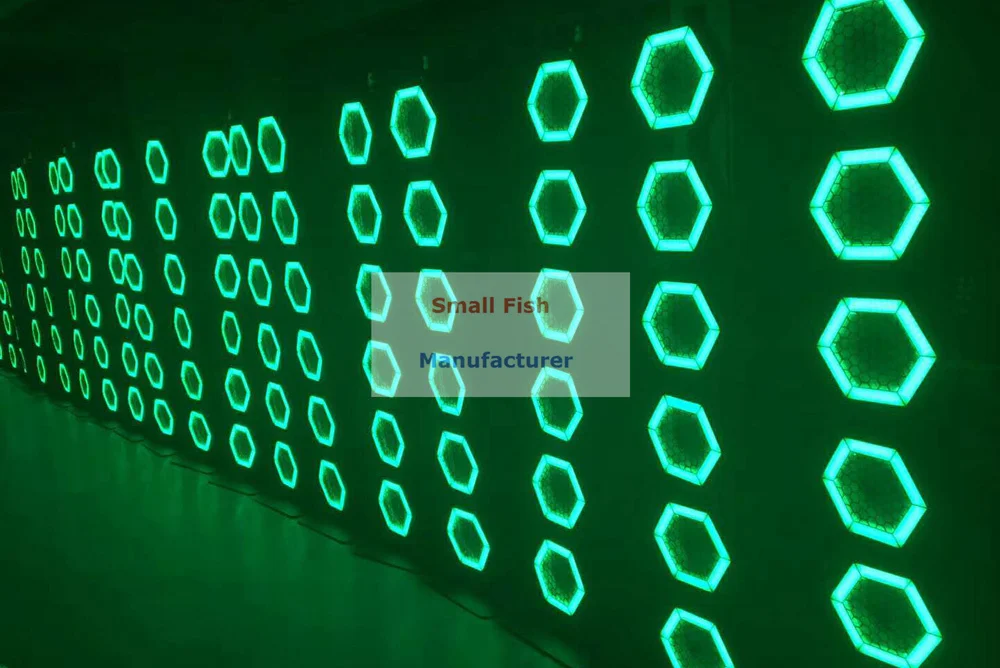 Новый дизайн 6X100W теплый белый/холодный белый Светодиодные пиксели света DMX Ретро