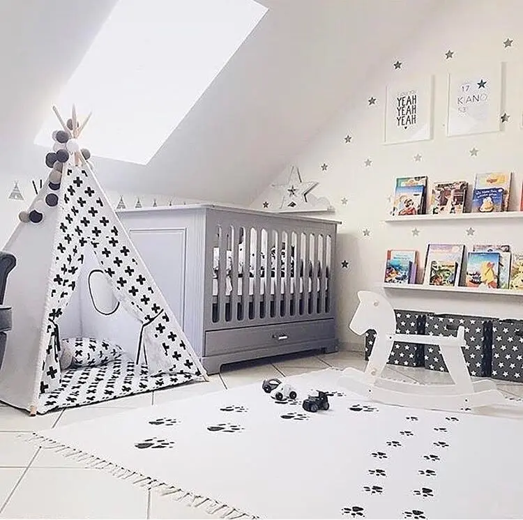 C 150*90 см детские коврики ползающее одеяло собачий след Одеяло детский игровой