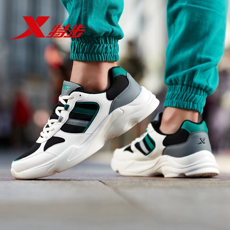 

Xtep Men's Sports Old Shoes 2019 Summer New Lightweight Breathable Shock Absorption Trend Casual Shoes 881219329801