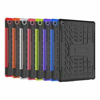 

For Huawei MediaPad M5 10.8 / 10 Pro CMR-AL09 CMR-W09 10.8 Tablet Case Heavy Duty Armor Shockproof KickStand Soft Tablet Shell