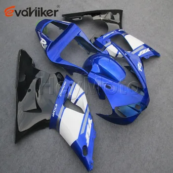 

Custom+Motorcycle cowl for YZFR1 2000-2001 YZF R1 00 01 blue ABS Body Kit motor Fairing