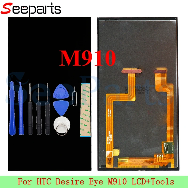 Мобильный ЖК-дисплей для HTC Desire Eye M910 M910x M910n сенсорный экран дигитайзер сборка