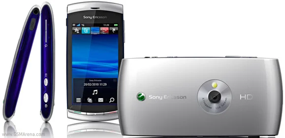 Оригинальный разблокированный мобильный телефон U5 Sony Ericsson Vivaz U5i 3G Wi Fi GPS 8 Мп